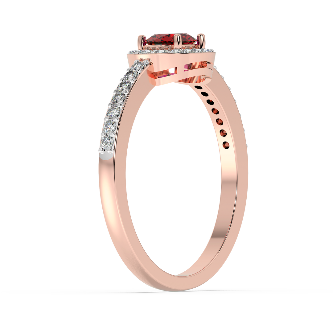 9K Gold Primrose Ring