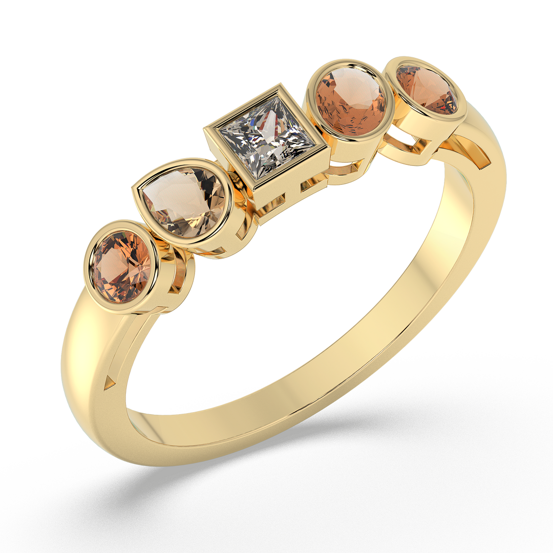 9K Gold Tamsin Ring