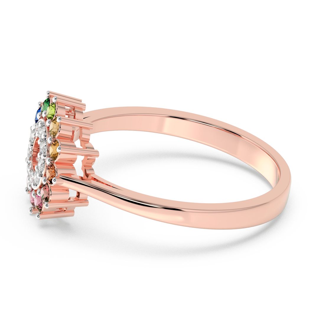 9K Gold Simone Ring