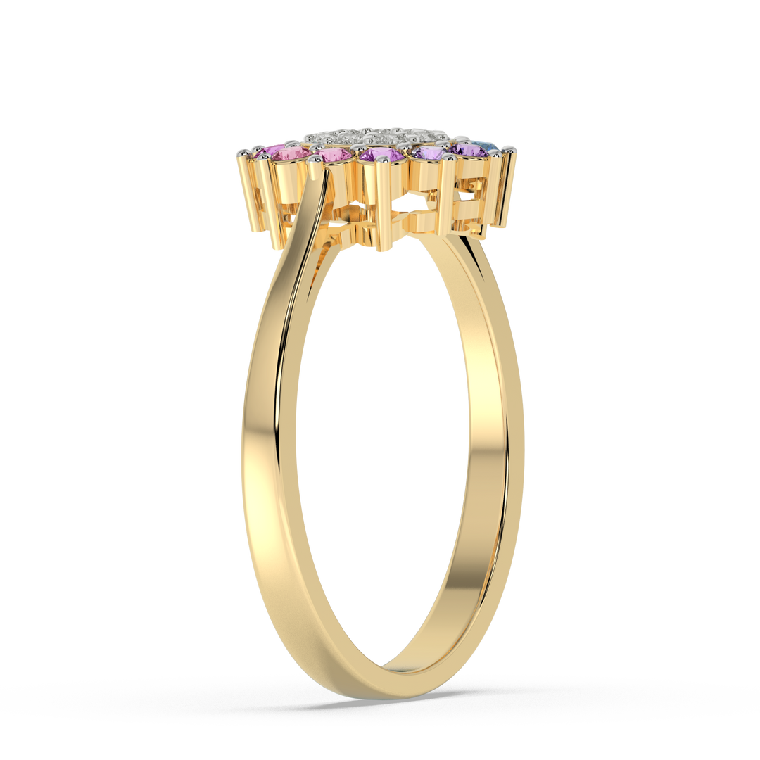 9K Gold Simone Ring
