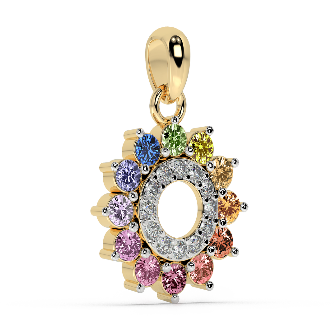 9K Gold Sabina Pendant