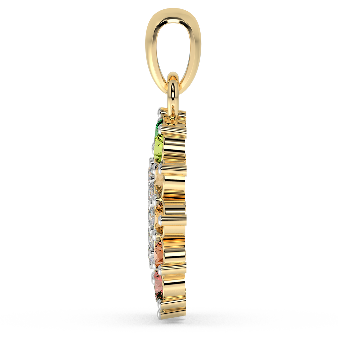 9K Gold Sabina Pendant