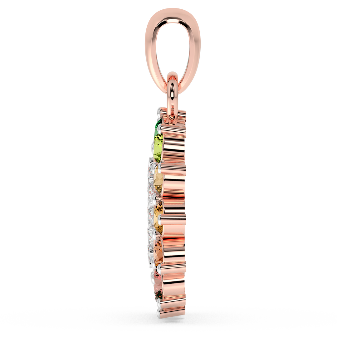 9K Gold Sabina Pendant