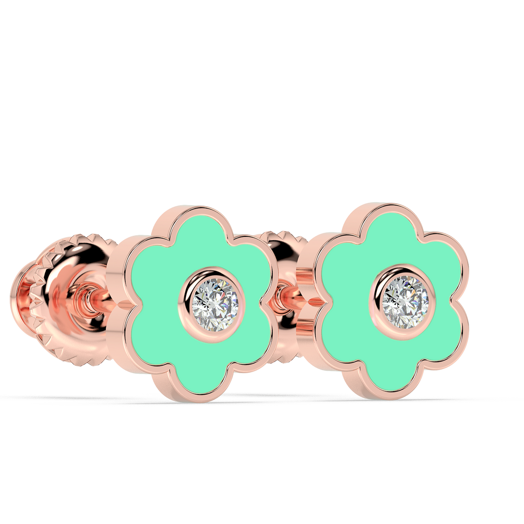 9K Gold Kids Emmeline Earrings