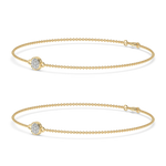 Load image into Gallery viewer, 9K Gold Aria Anklet
