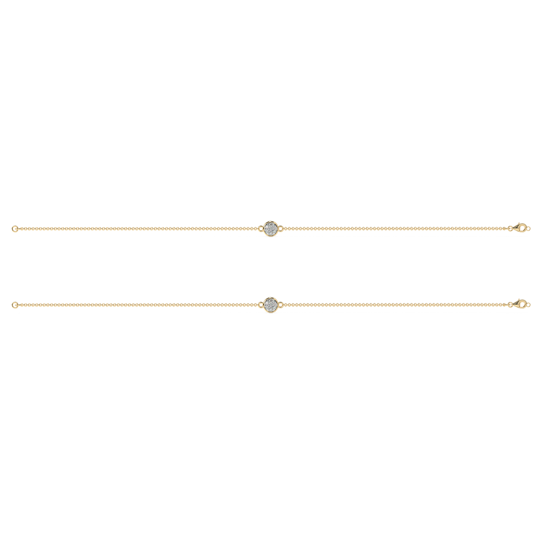 9K Gold Aria Anklet