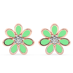 Load image into Gallery viewer, 9K Gold Belle Earrings
