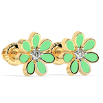 Load image into Gallery viewer, 9K Gold Belle Earrings
