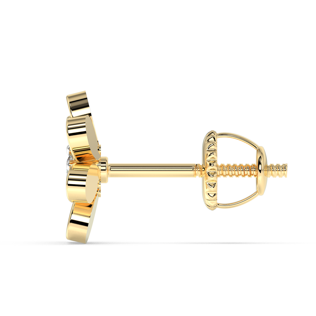 9K Gold Belle Earrings