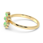 Load image into Gallery viewer, 9K Gold Camellia Ring
