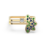 Load image into Gallery viewer, 9K Gold Rose Ring
