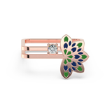 Load image into Gallery viewer, 9K Gold Rose Ring
