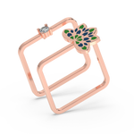 Load image into Gallery viewer, 9K Gold Rose Ring
