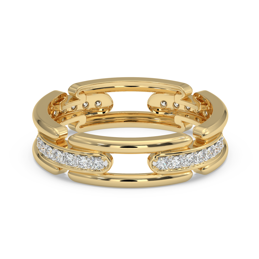 9K Gold Lily Ring