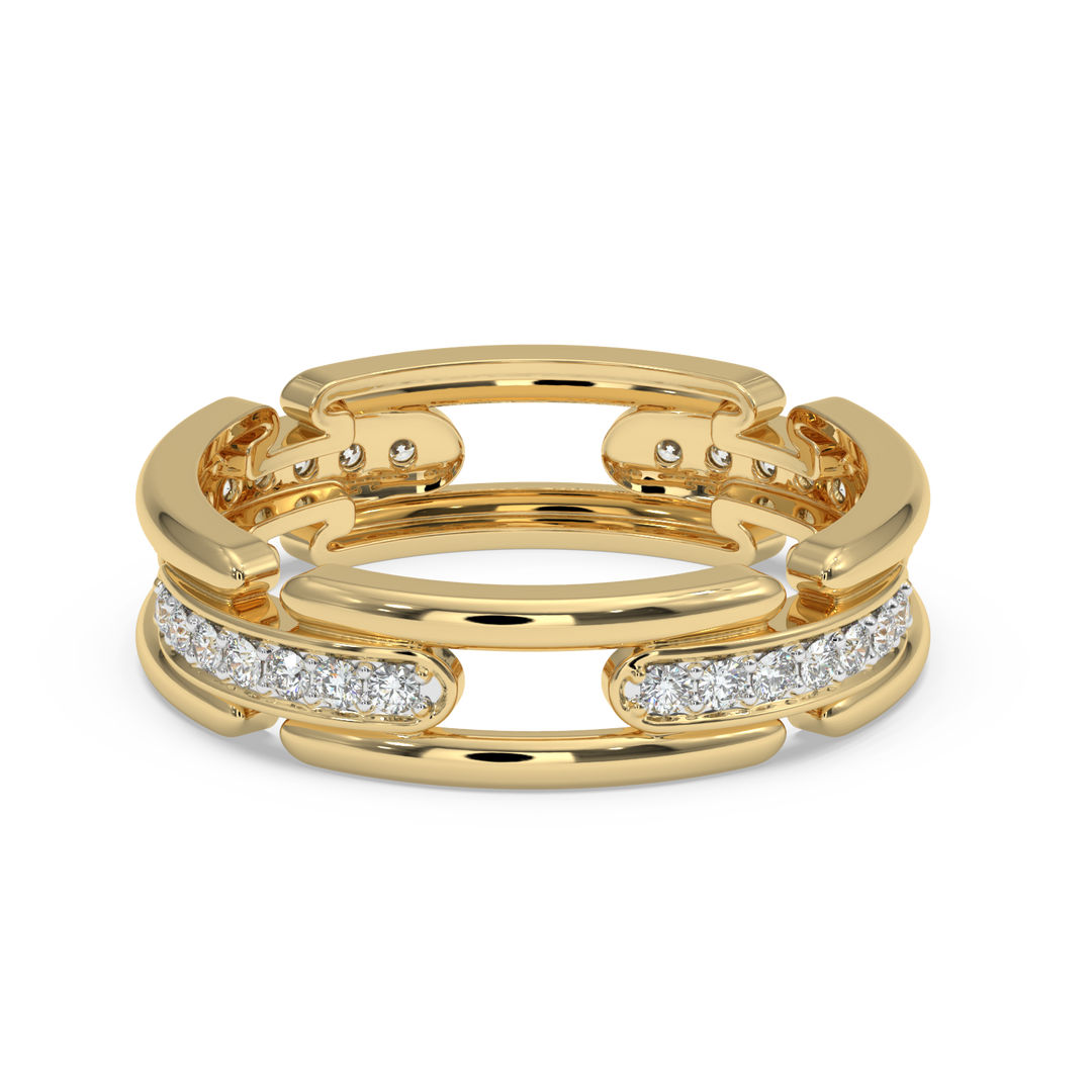 9K Gold Lily Ring