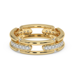 Load image into Gallery viewer, 9K Gold Lily Ring
