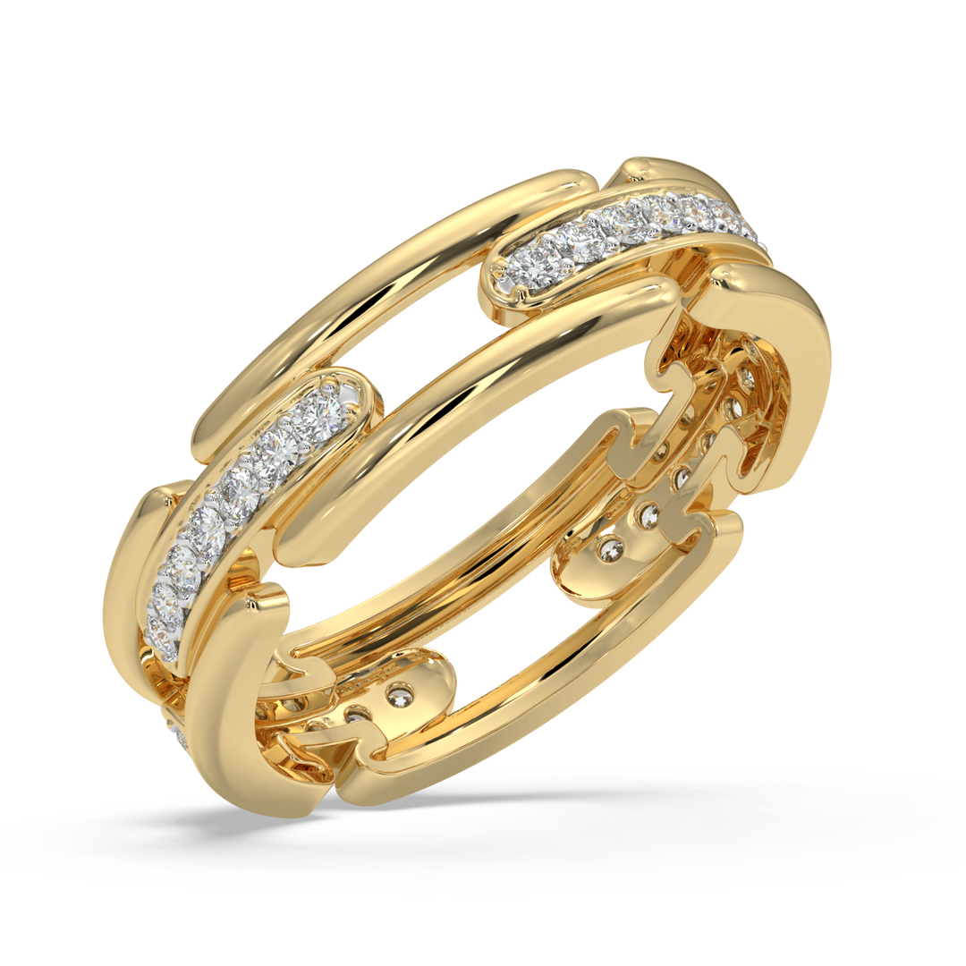 9K Gold Lily Ring