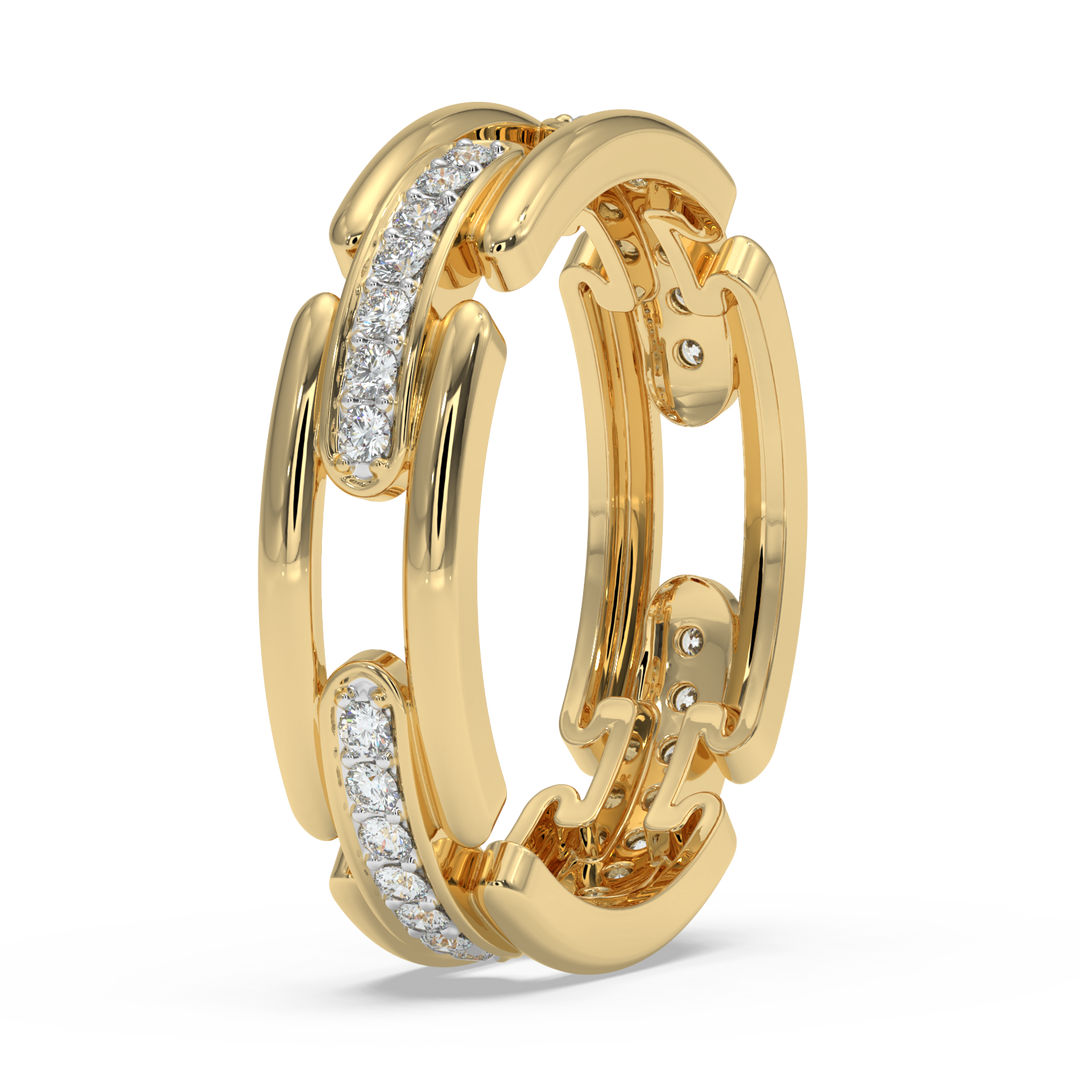 9K Gold Lily Ring