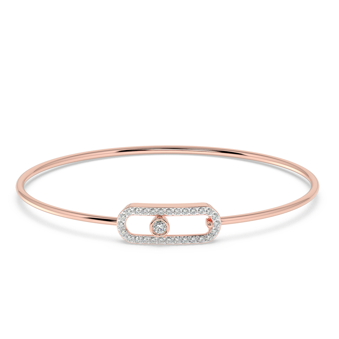 9K Gold Rosamund Bangle