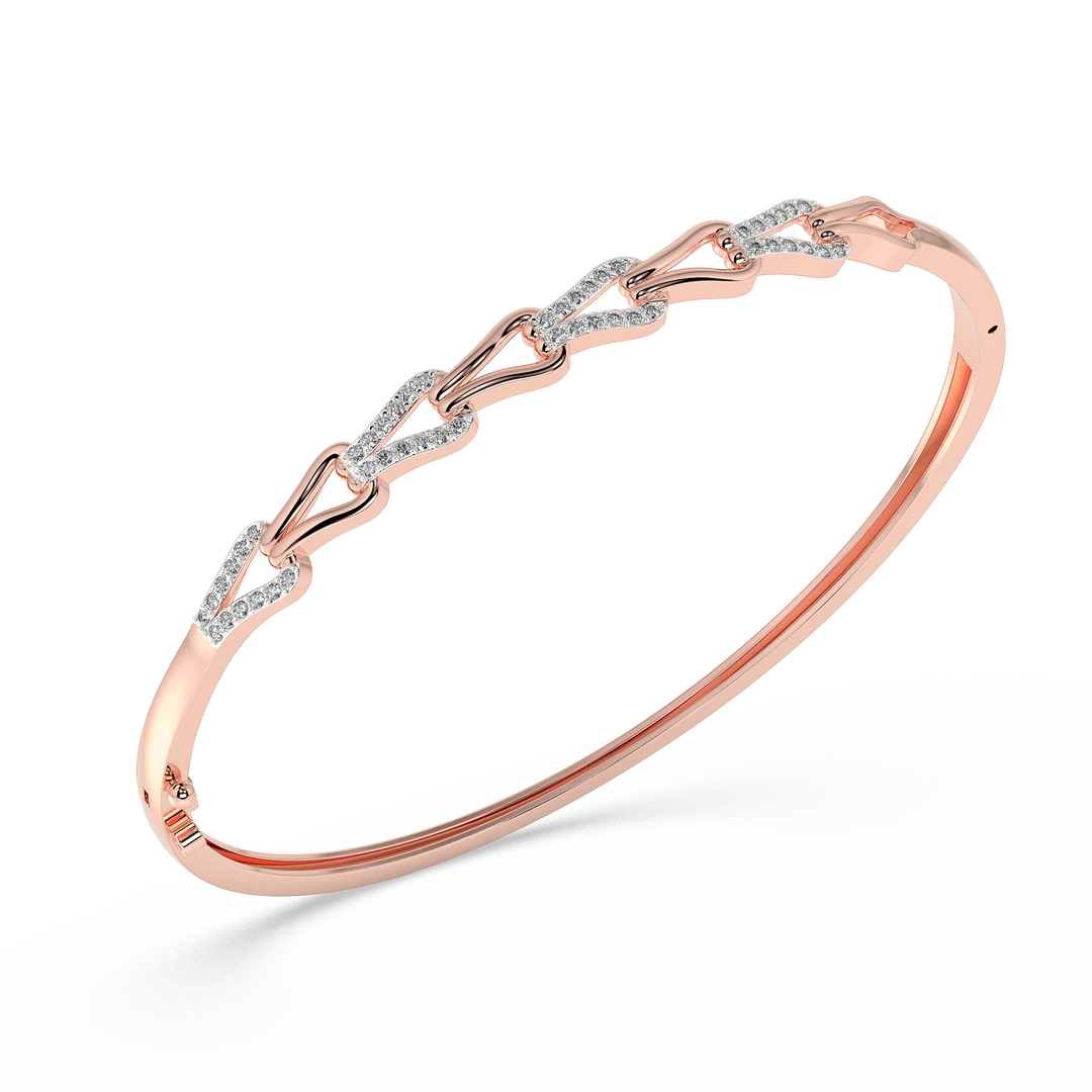 9K Gold Tiffany Bangle