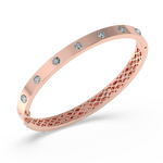Load image into Gallery viewer, 9K Gold Rosalie Bangle
