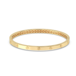 Load image into Gallery viewer, 9K Gold Ianthe Bangle
