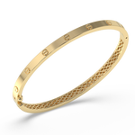 Load image into Gallery viewer, 9K Gold Ianthe Bangle
