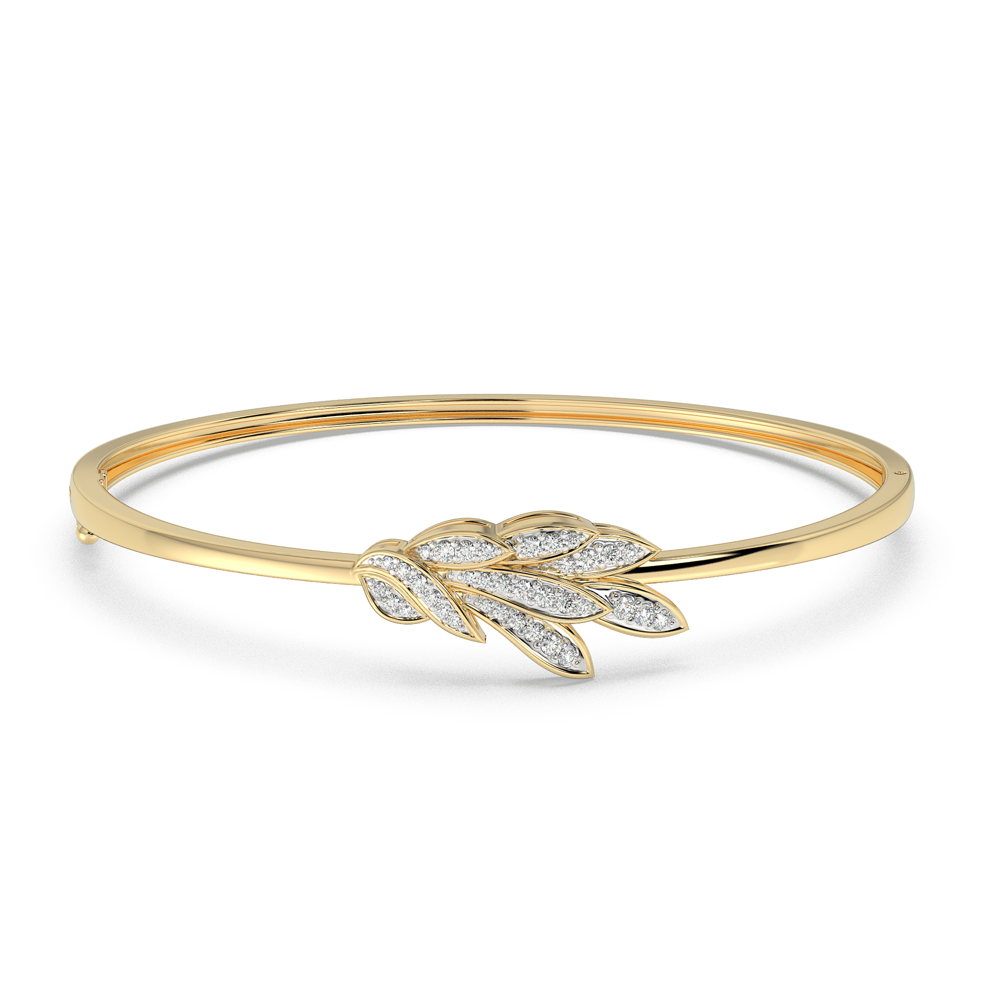 9K Gold Ottilie Bangle