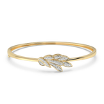 Load image into Gallery viewer, 9K Gold Ottilie Bangle
