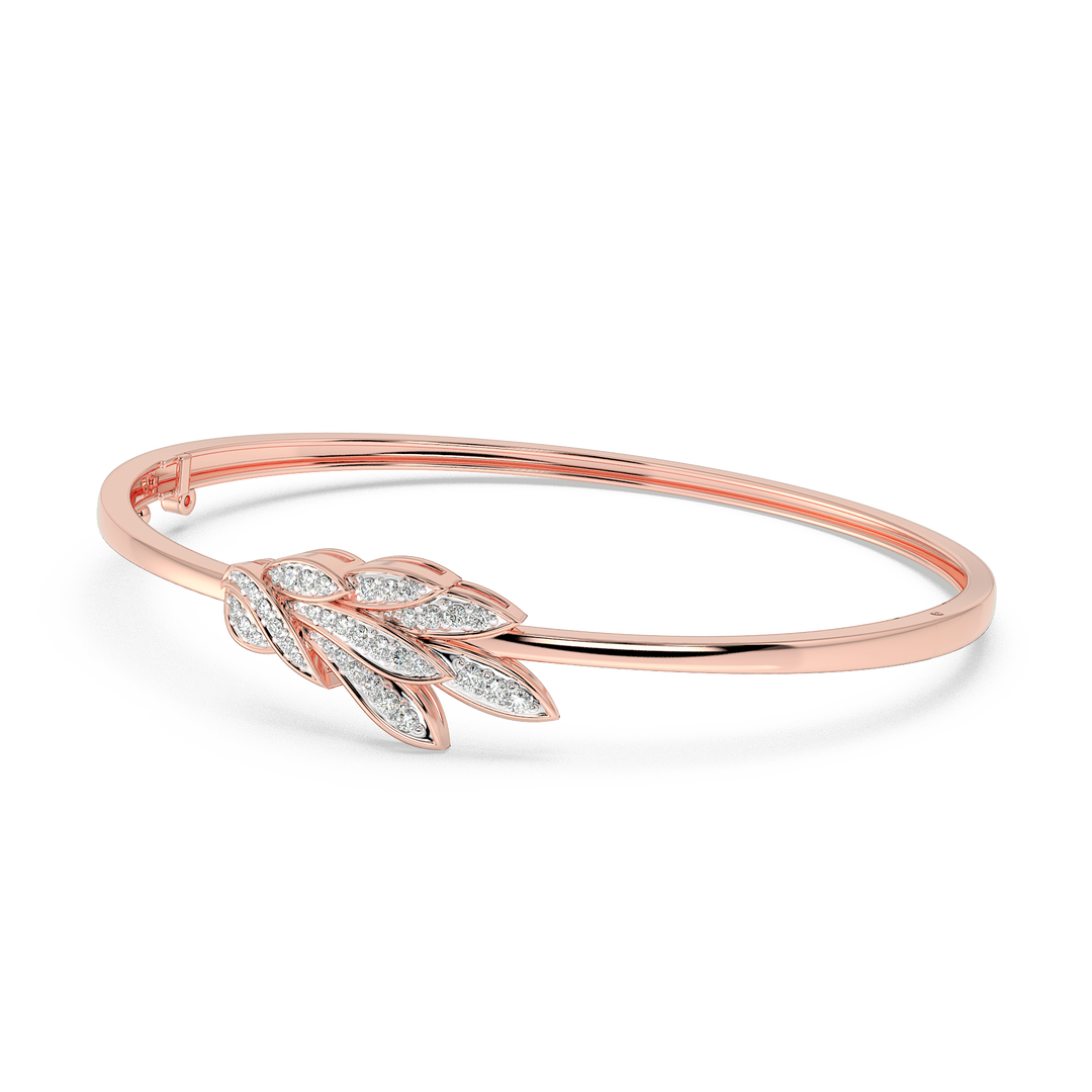 9K Gold Ottilie Bangle