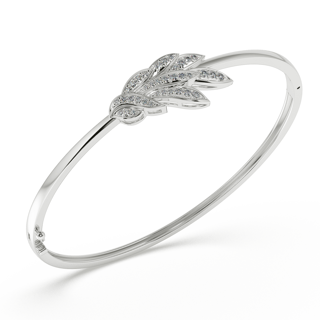 9K Gold Ottilie Bangle