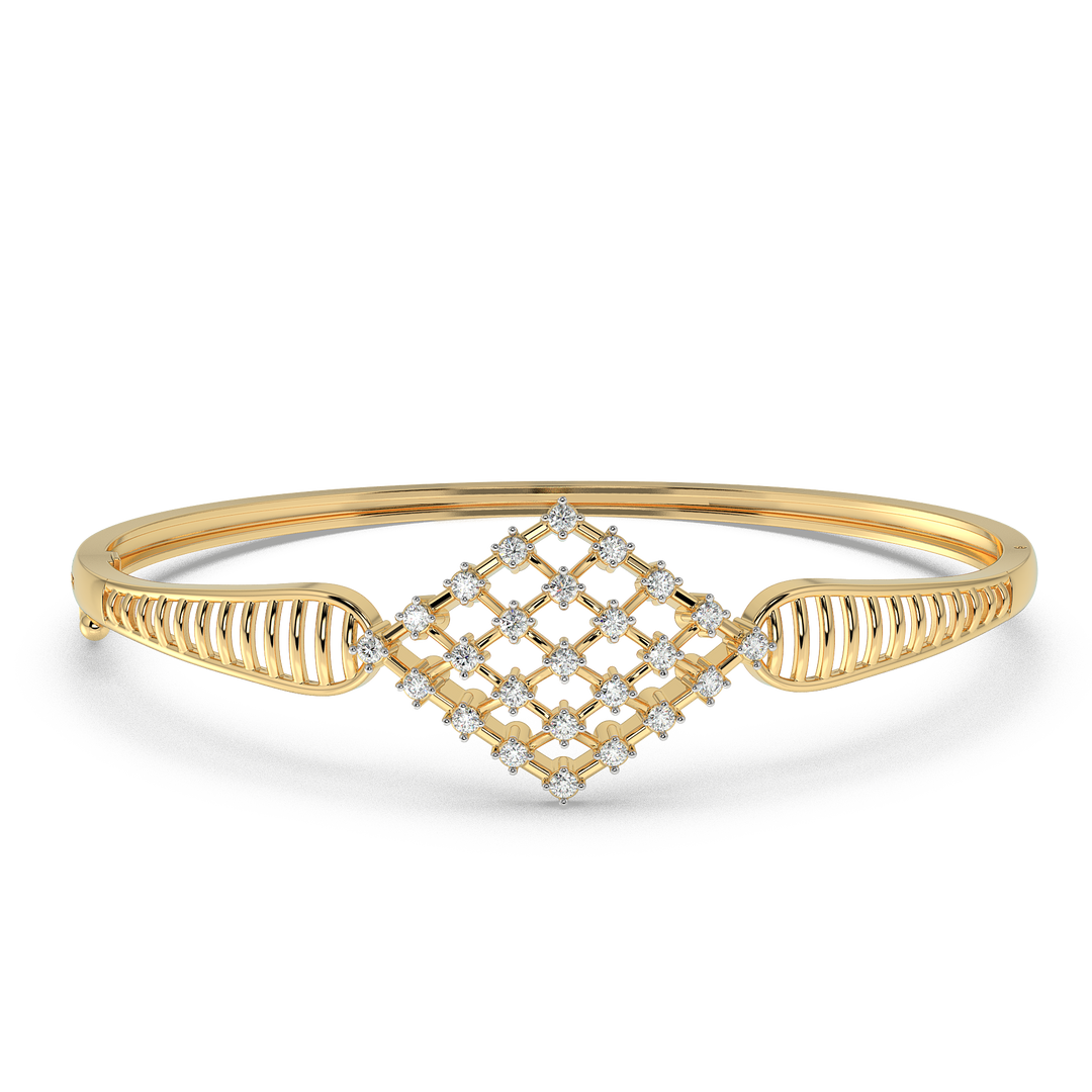 9K Gold Oriana Bangle