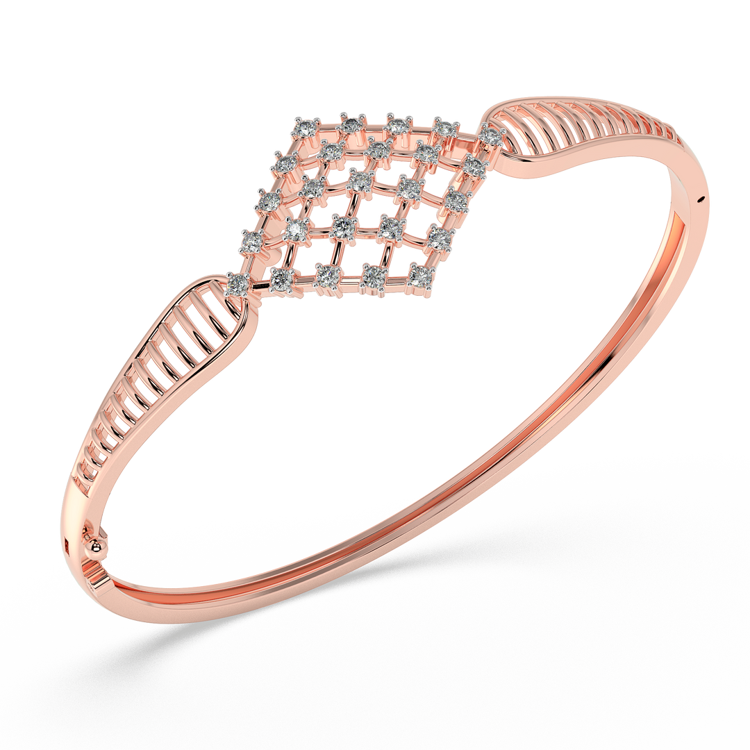 9K Gold Oriana Bangle