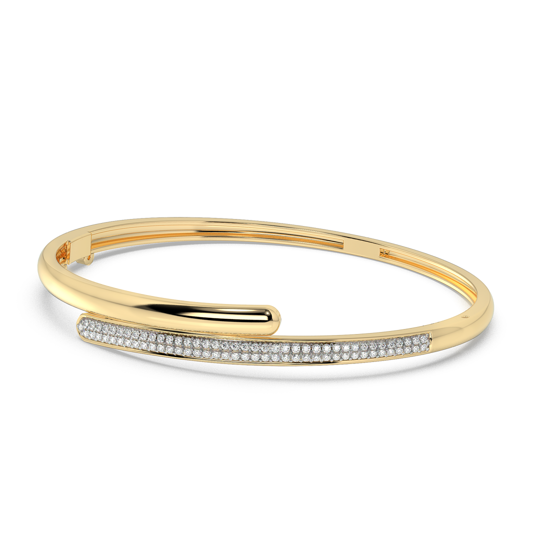 9K Gold Elara Bangle