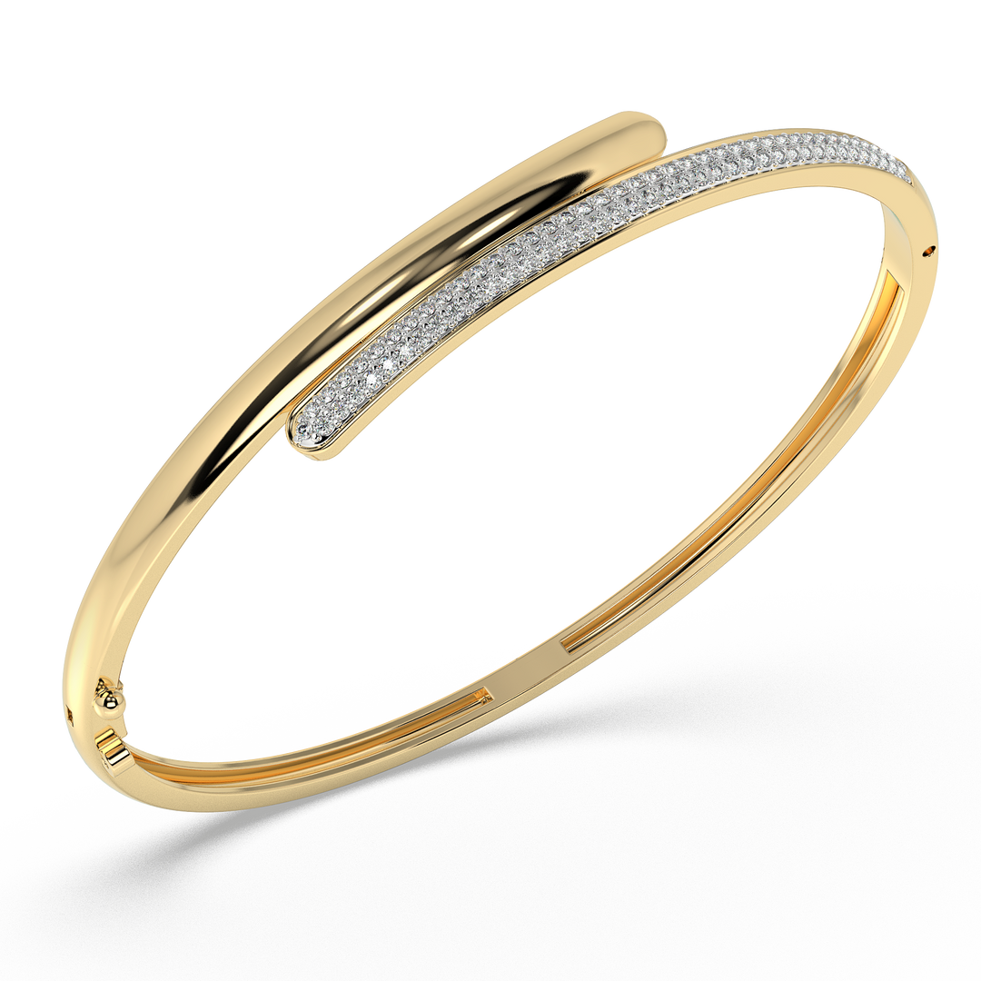 9K Gold Elara Bangle