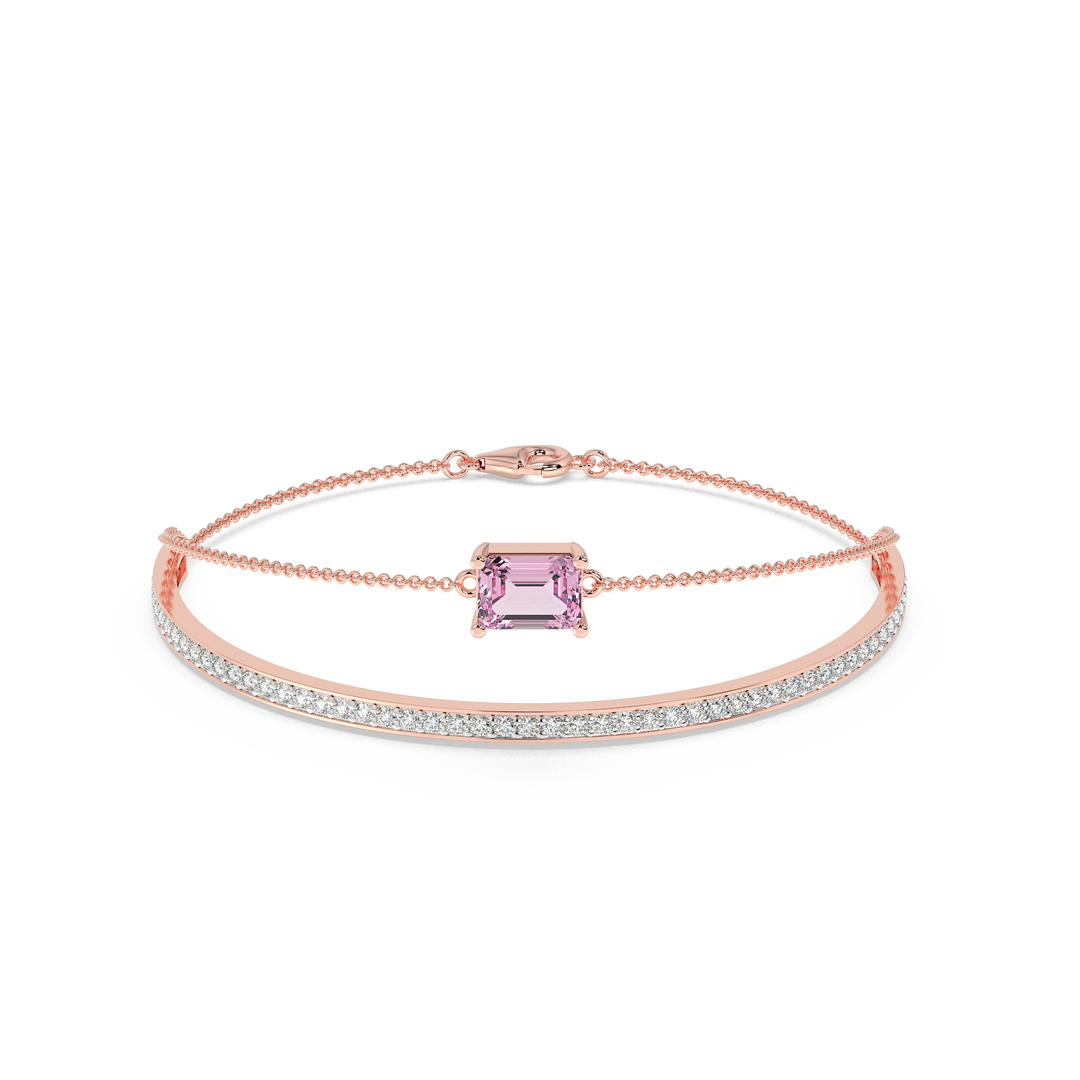 9K Gold Fiorella Bangle