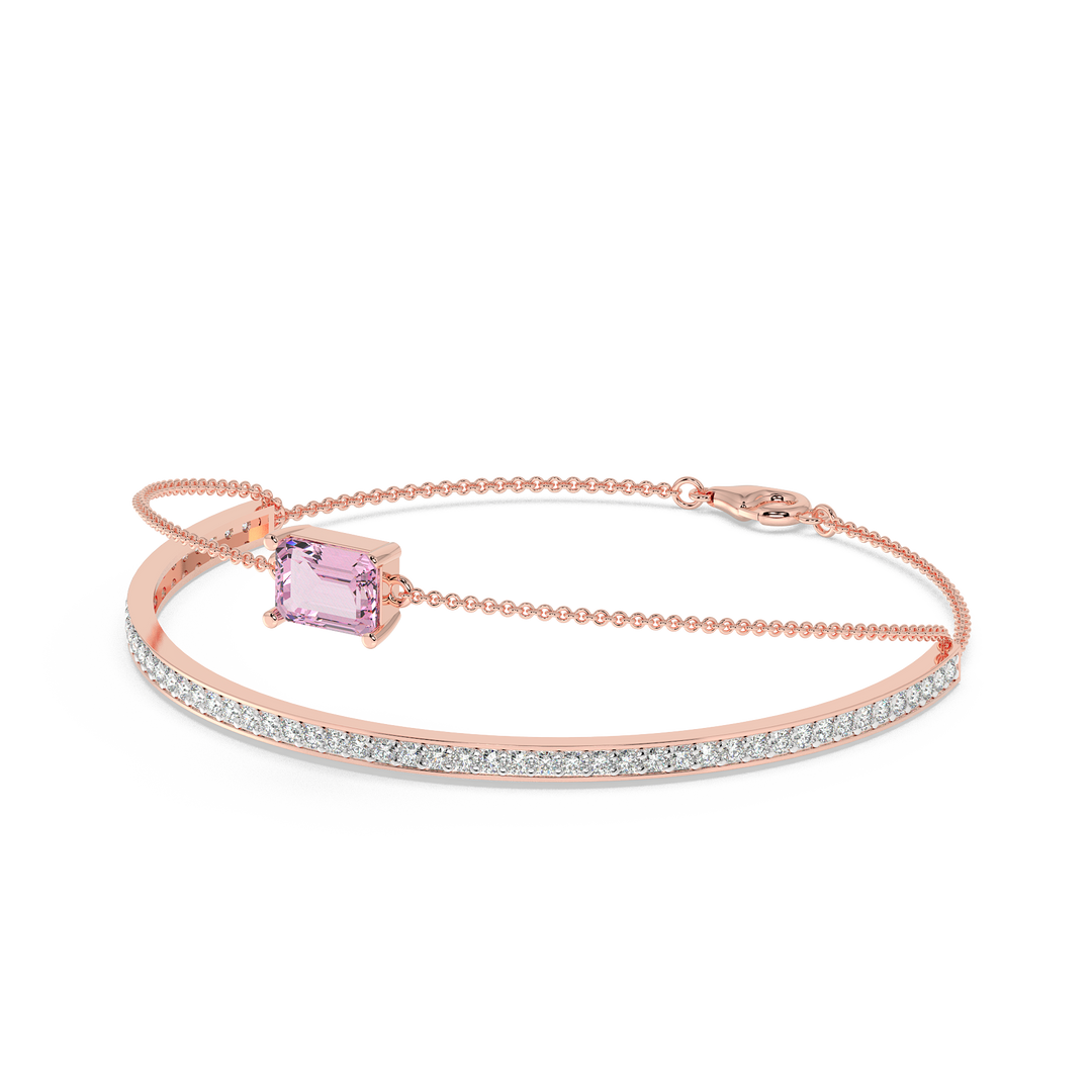 9K Gold Fiorella Bangle