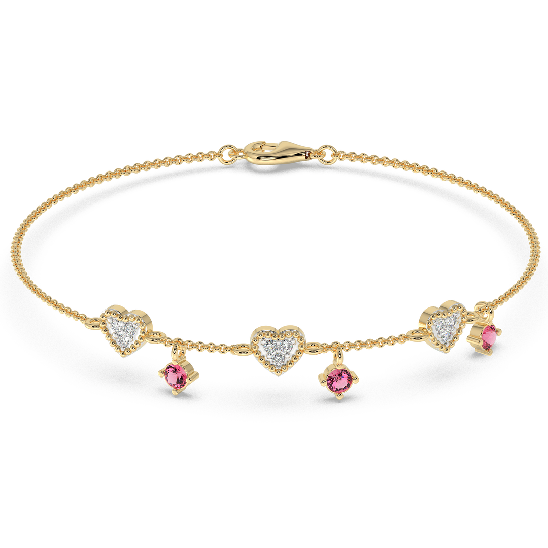 9K Gold Mimosa Bracelet
