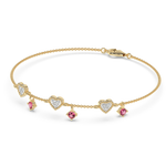 Load image into Gallery viewer, 9K Gold Mimosa Bracelet
