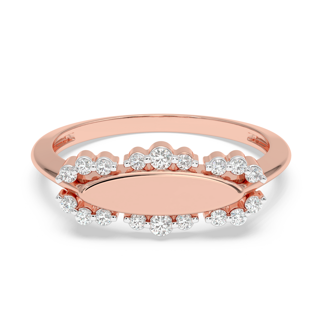 9K Gold Dahlia Ring