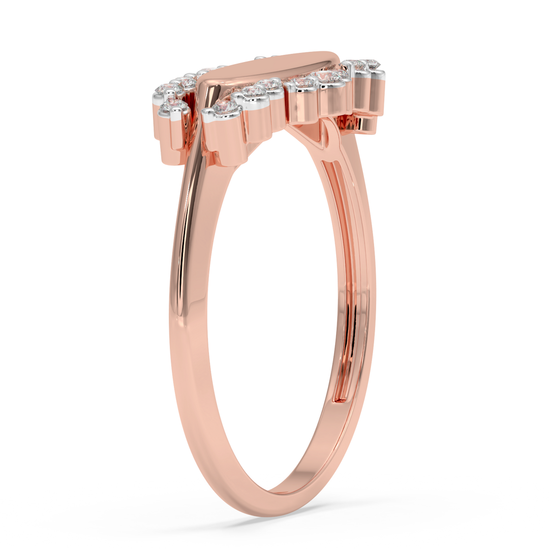 9K Gold Dahlia Ring