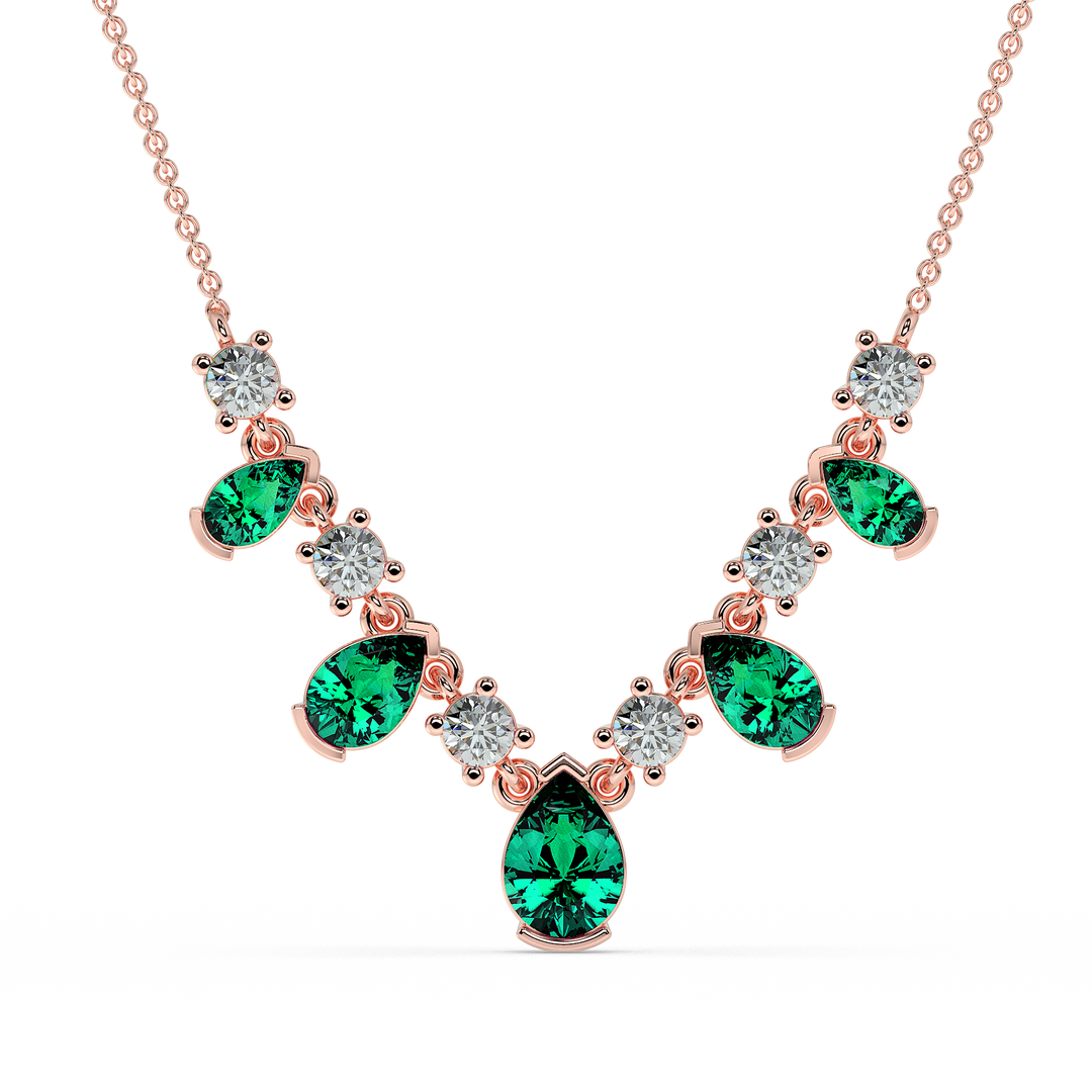 9K Gold Paloma Necklace
