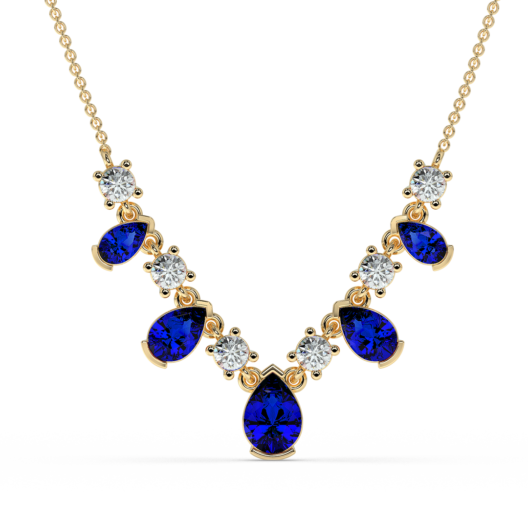 9K Gold Paloma Necklace