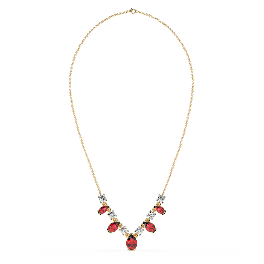 9K Gold Paloma Necklace