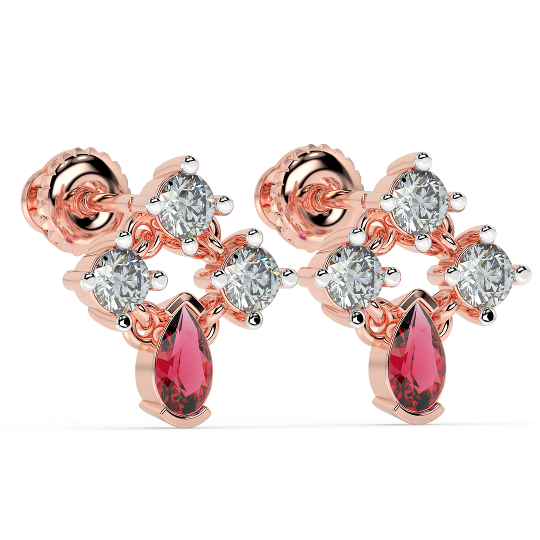 9K Gold Jessamine Earrings