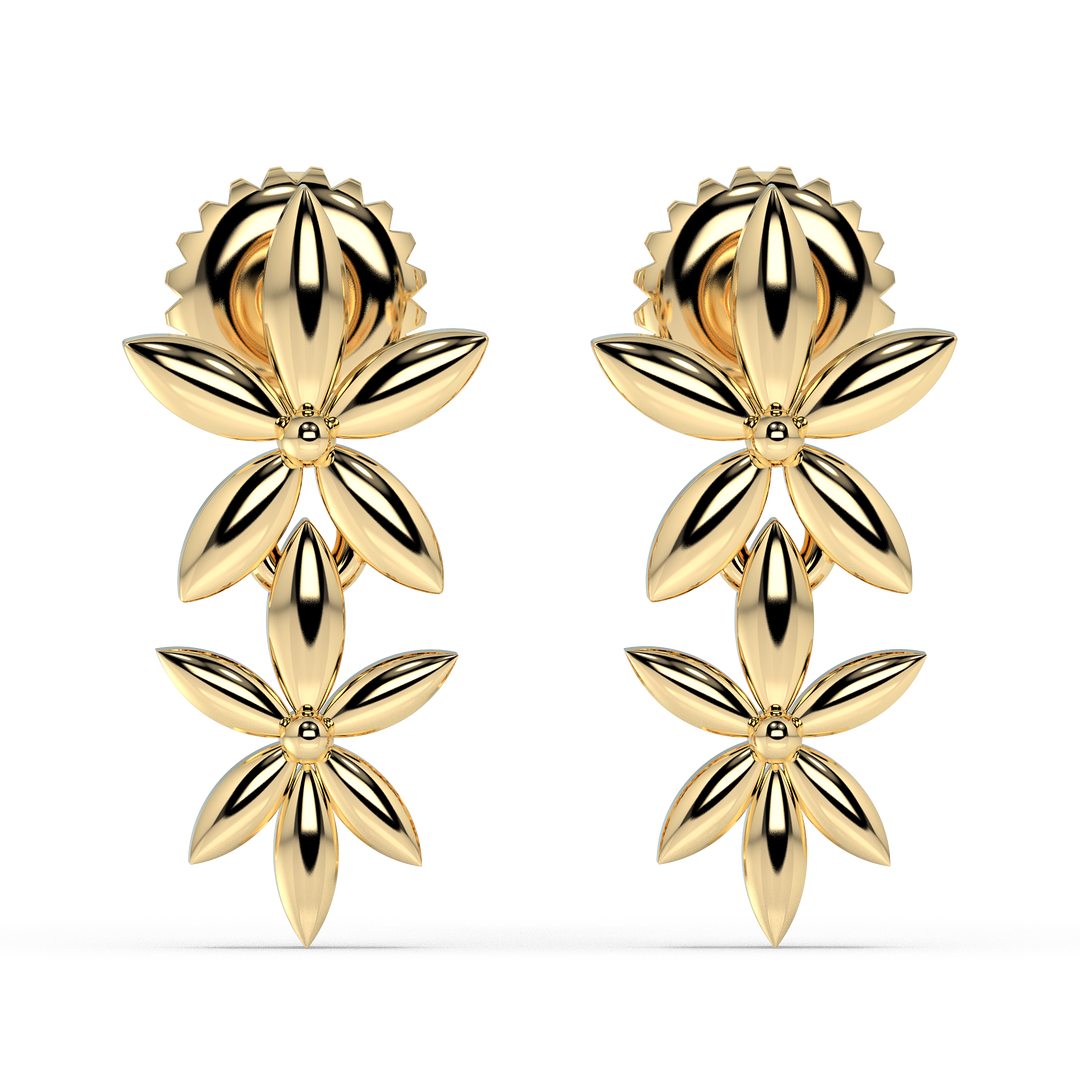 9K Gold Victoire Earrings