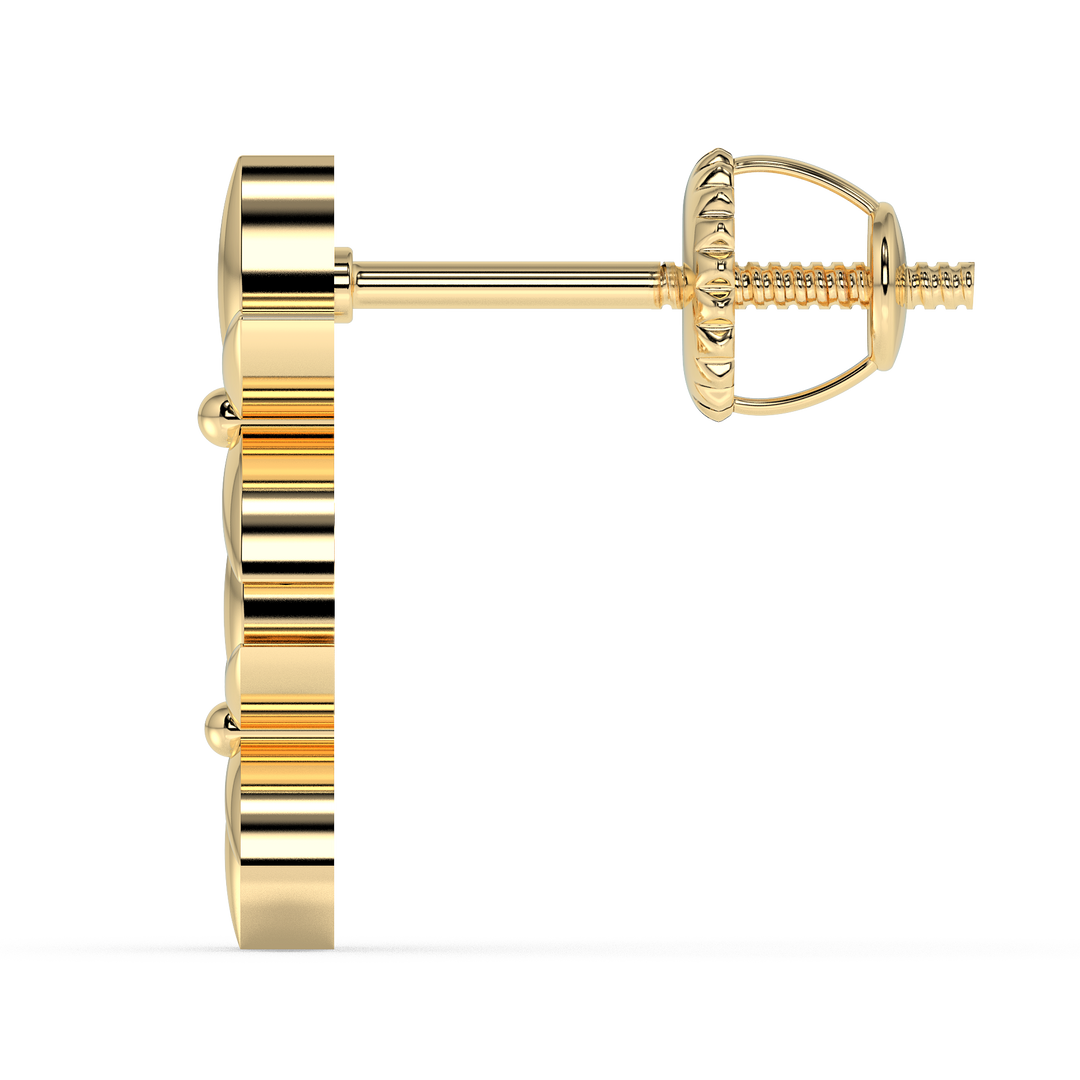 9K Gold Victoire Earrings