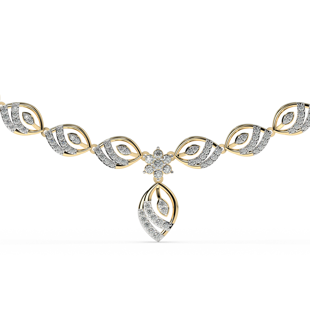 9K Gold Winifred Necklace