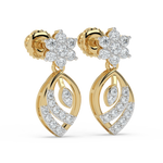 Load image into Gallery viewer, 9K Gold Wren Earrings

