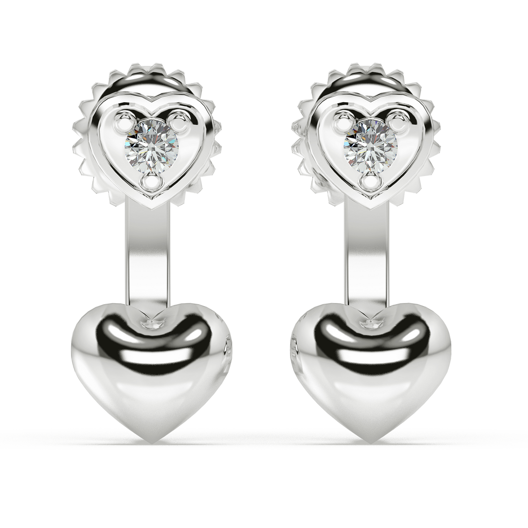 9K Gold Viola Earrings
